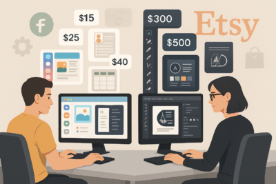 Photoshop vs Canva for Freelancers: What Pays More on Fiverr and Etsy?
