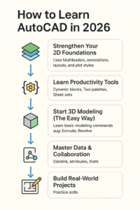How to learn AutoCAD in 2026