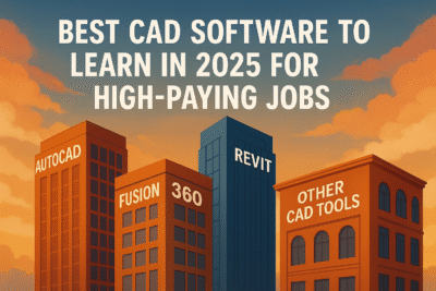 BEST CAD SOFTWEARS TO LEARN IN FUTURE 