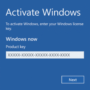 Windows Product key 