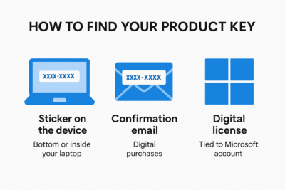 how to find your product key 