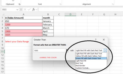 How to Use Conditional Formatting in Excel