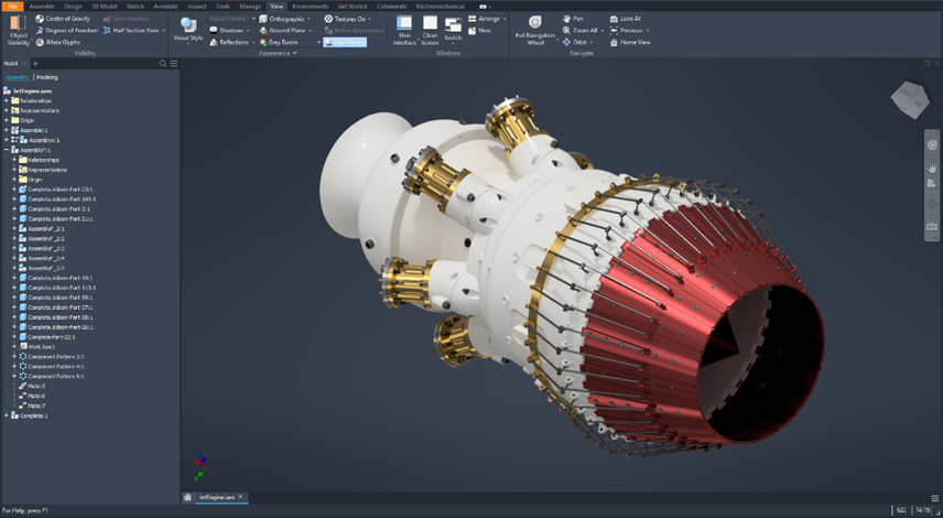 Inventor Professional simulation and stress analysis tools