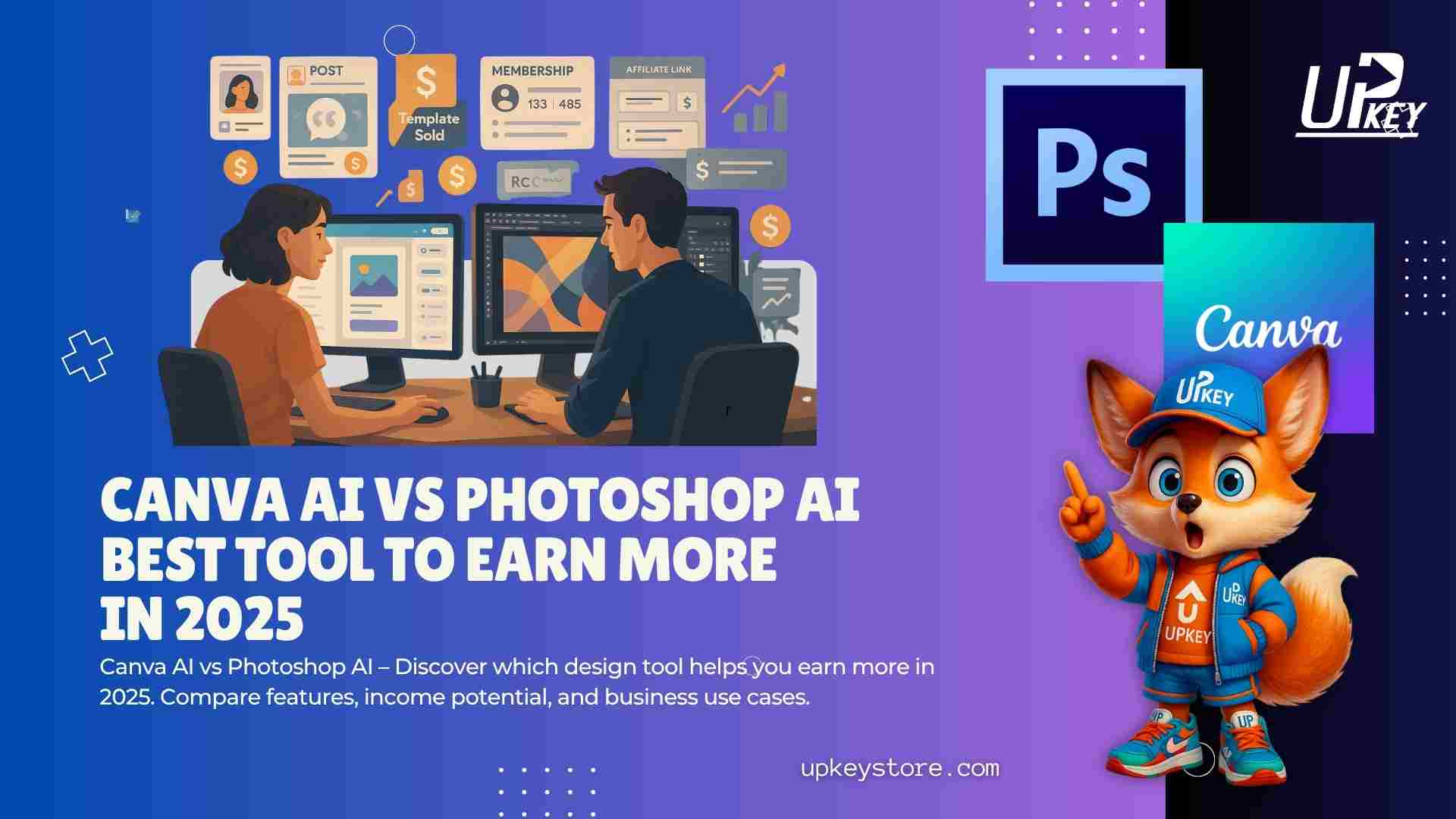 Canva AI vs Photoshop AI Best Tool to Earn More In 2025