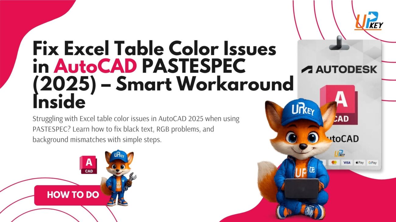 AutoCAD PASTESPEC