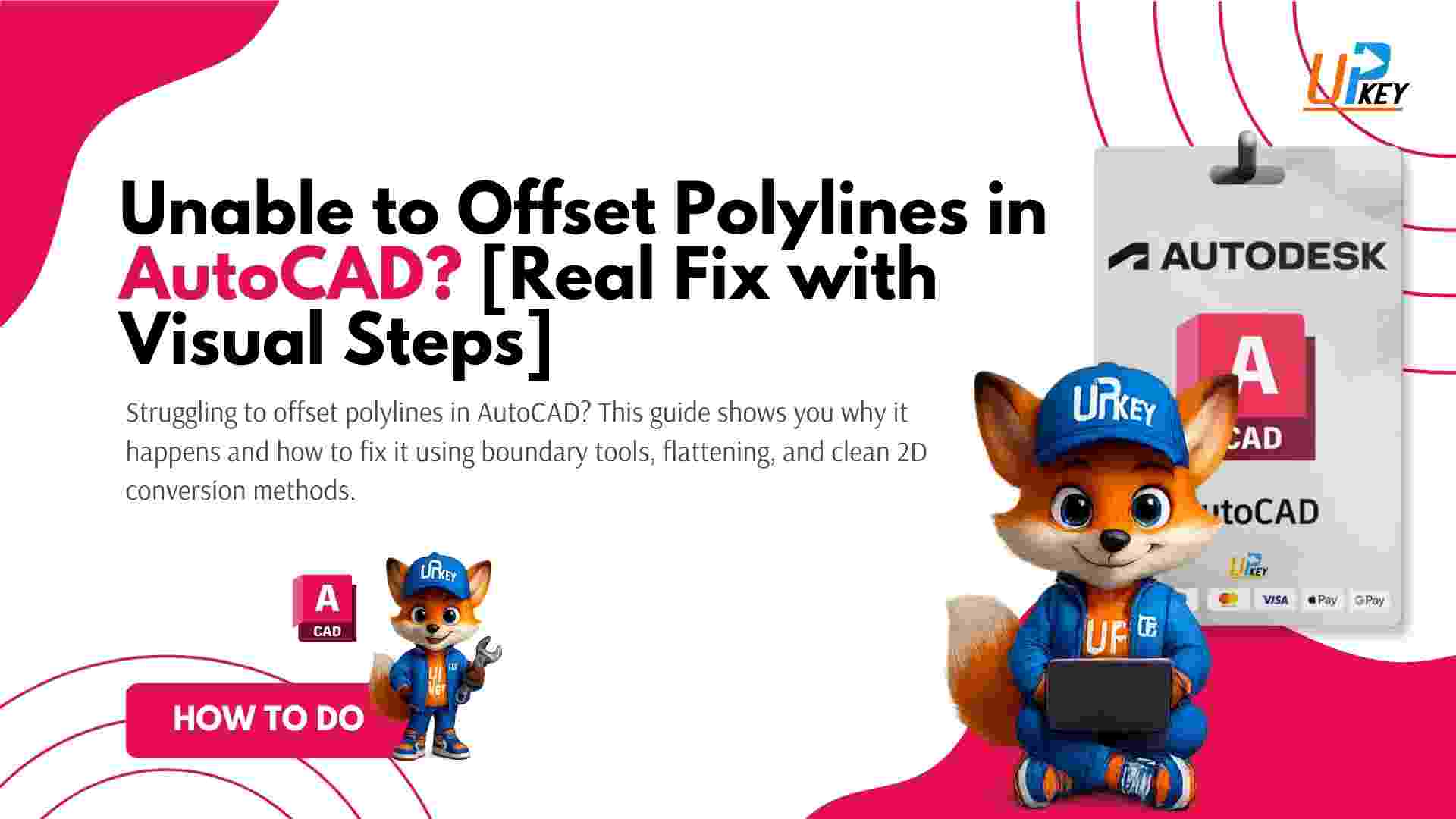 Unable to Offset Polylines in AutoCAD? [Real Fix with Visual Steps]