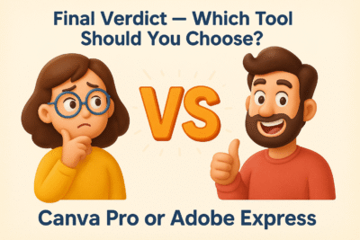 canva pro or Adobe express - which tool to choose?