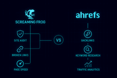 Screaming Frog vs Ahrefs: Feature Comparison Table
